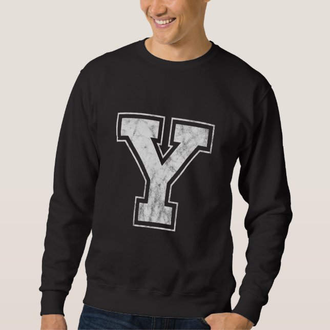 SWEATSHIRT LETTRE GRÂCE Y (Devant)