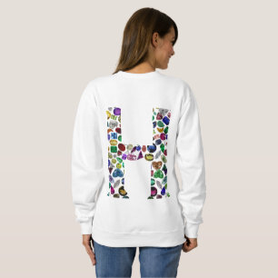 Sweatshirt Lettre H Monogramme