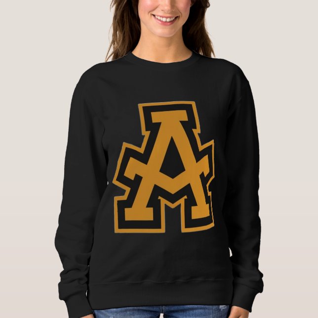 Sweatshirt Lettre mignonne 'A' (Devant)