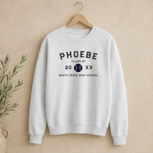 Sweatshirt Lettre universitaire Sports Diplômé Athlète person