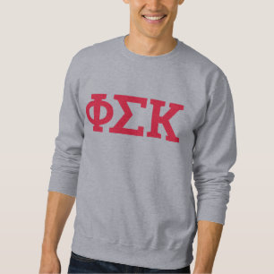Sweatshirt Lettres Phi Sigma Kappa