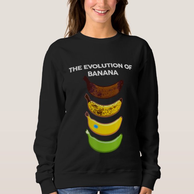 Sweatshirt L'Évolution De Banana Graphic Tee - shirts & Cool  (Devant)