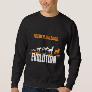 Sweatshirt L'évolution du chien de taureau français
