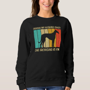 Sweatshirt Lévrier pour femmes maman sauvetage de lévrier ita