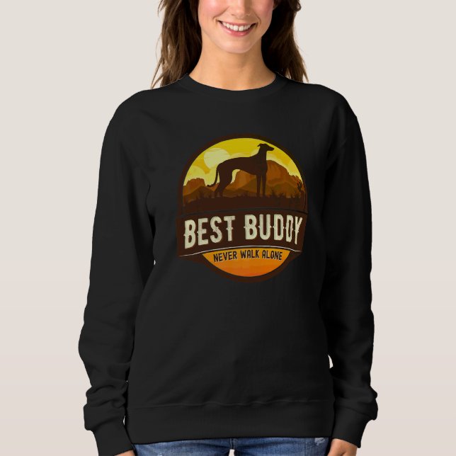 Sweatshirt Lévrier Windhound Race de chien  10 (Devant)