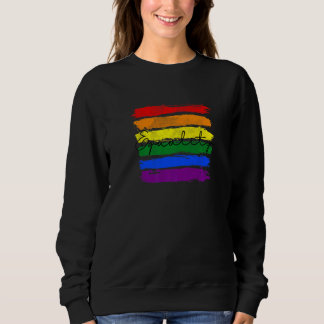 Sweatshirt Lgbt Equality Rainbow Pride Lgbt Transgenre Gay L
