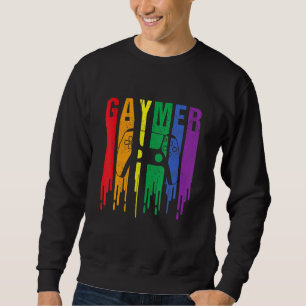 Sweatshirt Lgbt Gamer Gaymer Gay pride Rainbow Gamepad Lgbt