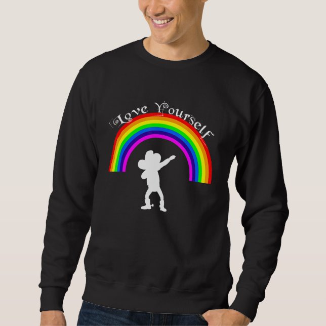 Sweatshirt LGBT Lesbian Gay Bisexual Transgender Pride Queer  (Devant)