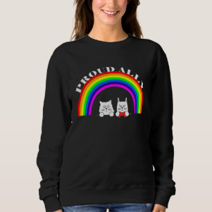 Sweatshirt LGBT Lesbienne Gay Bisexuel Transgenre Fierté Quee