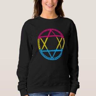 Sweatshirt Lgbt Pentagram Goat Pansexuel