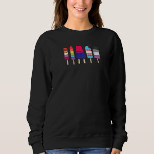 Sweatshirt Lgbt Popsicque L'Égalité Des Droits Pour Tous