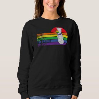Sweatshirt Lgbt Queer Pride Mouvement social Libérez Papa Enc