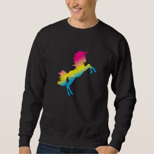 Sweatshirt Lgbt Unicorn Pansexualité Drapeau Queer Pan Pride