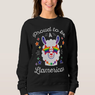 Sweatshirt Lgbtq Fier Gay Arc-En-Ciel Drapeau Femmes Fille Ga