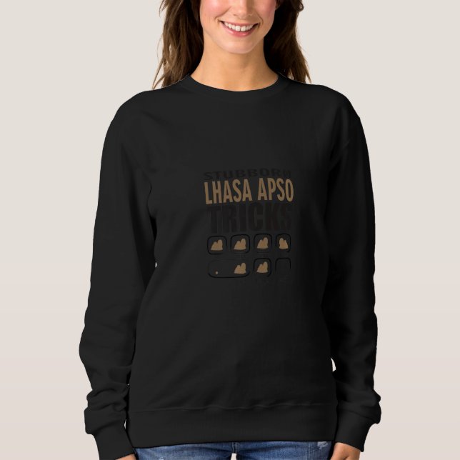 Sweatshirt Lhasa Apso  Dog Owners K9 Puppy (Devant)