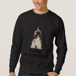 Sweatshirt Lhasa Apsos Faites-moi confiance Je suis un chien
