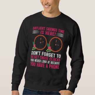 Sweatshirt L'heure d'été est ici amusante lumière d'été Savin