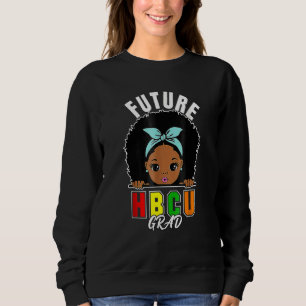 Sweatshirt L'histoire noire future rend fière l'Amérique afri