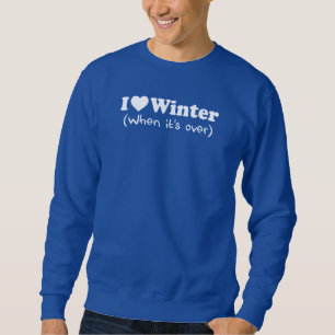 Sweatshirt L'hiver de l'amour (quand c'est fini)