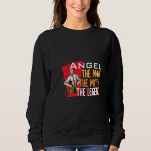 Sweatshirt L'homme le mythe la légende Angel Premium