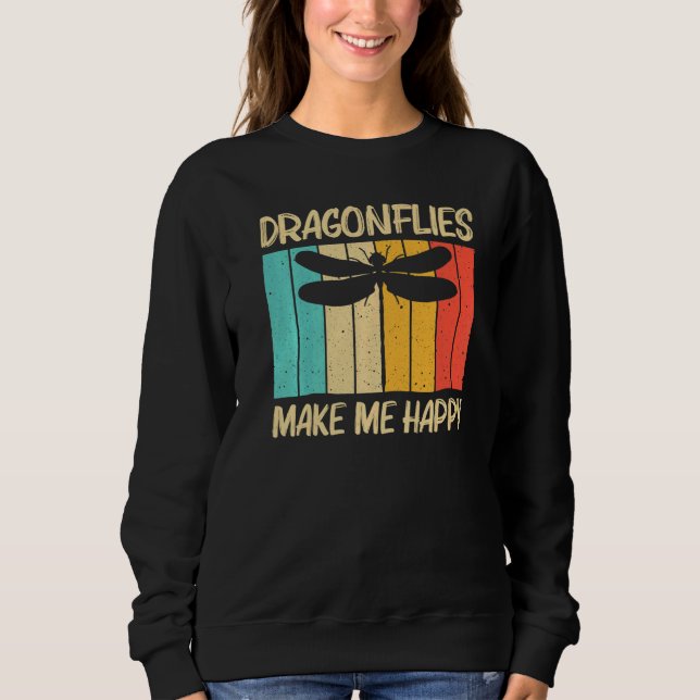 Sweatshirt Libellule Cool Pour Hommes Femmes Bestioles Insect (Devant)