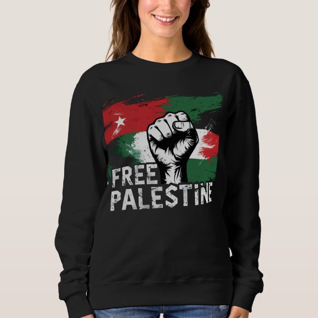 Sweatshirt Libérez la Palestine (Devant)