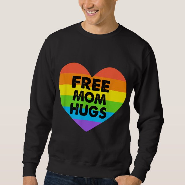 Sweatshirt Libérez Maman Hugues LGBT (Devant)