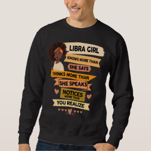 Sweatshirt Libra Anniversaire Femmes Horoscope Zodiac Né En S