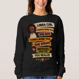 Sweatshirt Libra Anniversaire Femmes Horoscope Zodiac Né En S