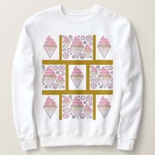 Sweatshirt Licorice Irrésistible en crème glacée en Caramel