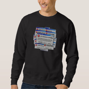 Sweatshirt Life.exe Ne Répond Pas Erreur Existentielle Drôle