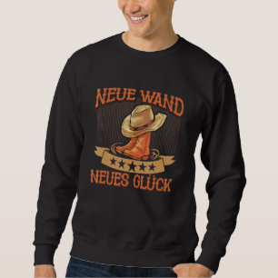 Sweatshirt Ligne Danse Nouveau Mur Nouveau Bonheur Western Li