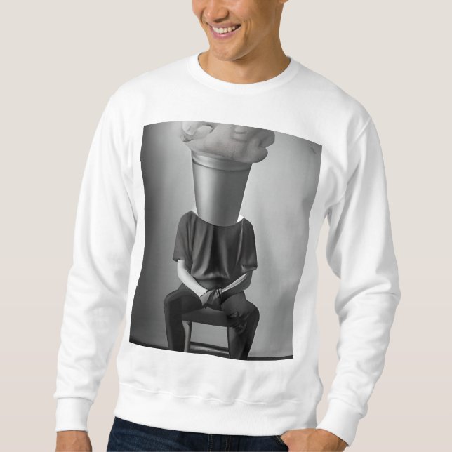 Sweatshirt Ligne De Vêtements De Desigs (Devant)