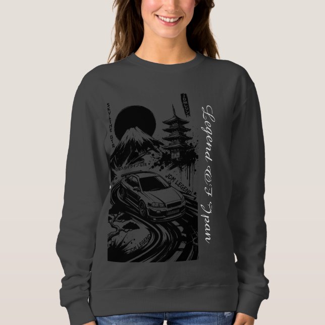 SWEATSHIRT LIGNE D'HORIZON GTR (Devant)