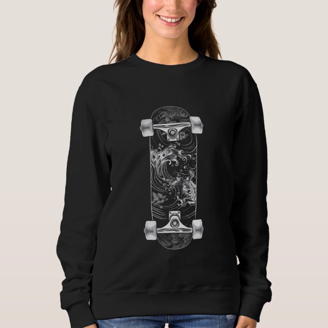 Sweatshirt Ligne du tableau de bord (Devant)