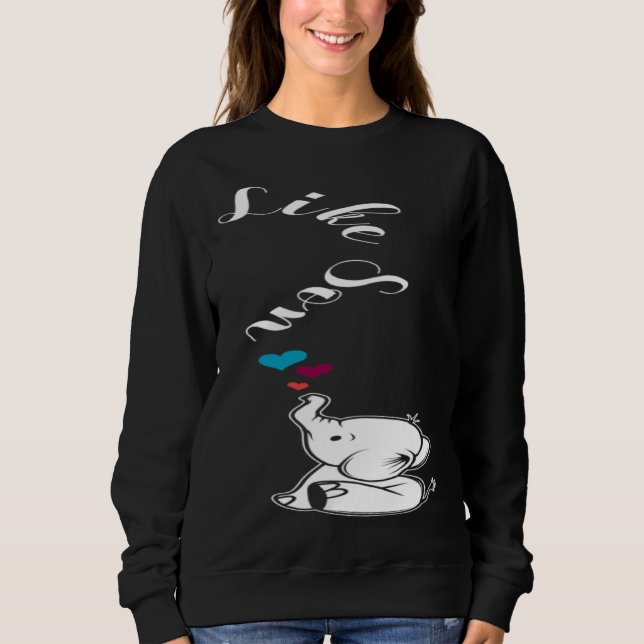 Sweatshirt Like son Loving Father (Devant)