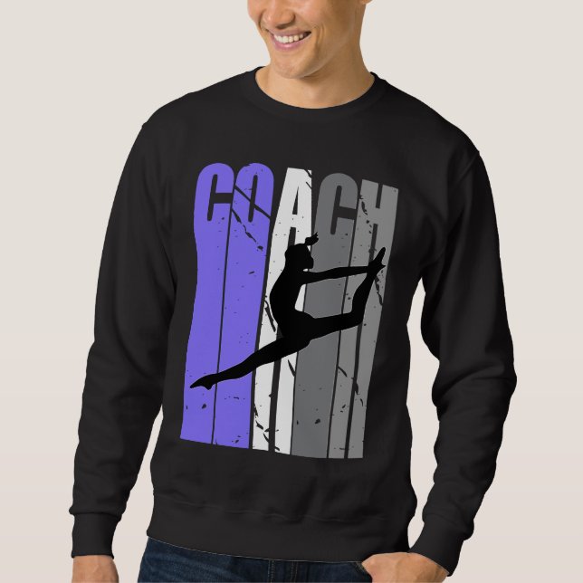 Sweatshirt Lilac Purple Dance Coach Dance Instructor Dancer D (Devant)