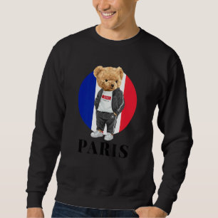 Sweatshirt L'Illustration Paris Teddy Bear Avec F