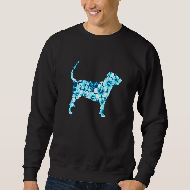 Sweatshirt Limier Aloha Chien Hawaïen 1 (Devant)
