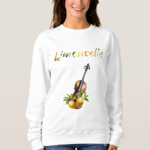 Sweatshirt Limoncello/Lemon Cello amusant jouer sur les mots 