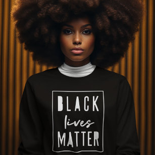 Sweatshirt L'importance de la vie noire   BLM Race Equality M