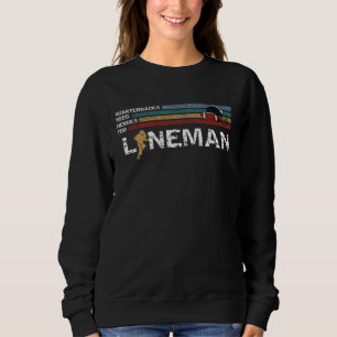 Sweatshirt Lineman Parce que les Quarterbacks Ont Besoin de H