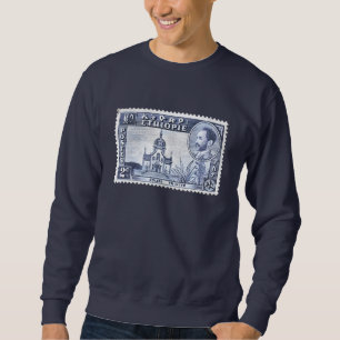 Sweatshirt Lion de Juda Jah Armée Haile Selassie Chemise Rast