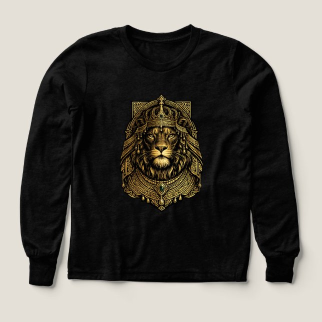 Sweatshirt Lion d'Or de Juda - Royal African G (Motif recto)
