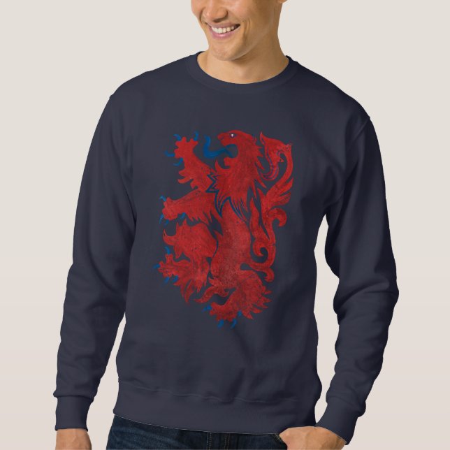 Sweatshirt Lion écossais (Devant)