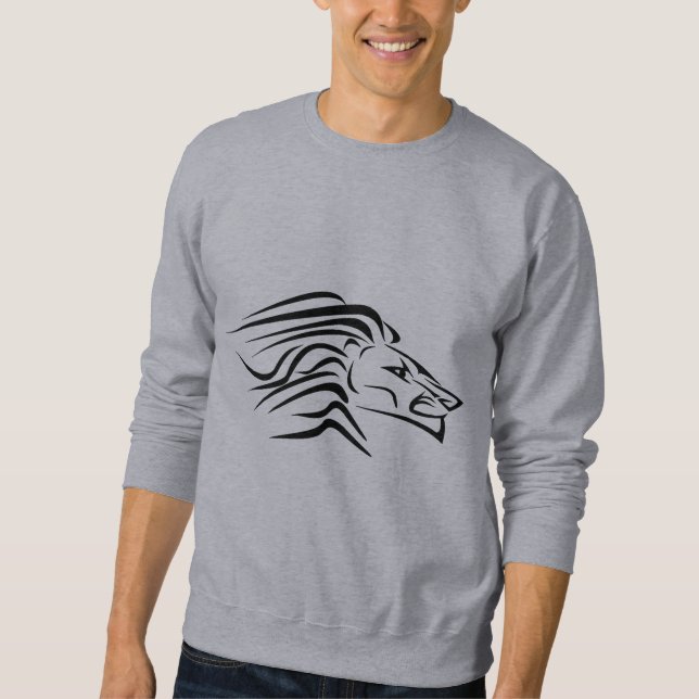 Sweatshirt Lion en marche (Devant)