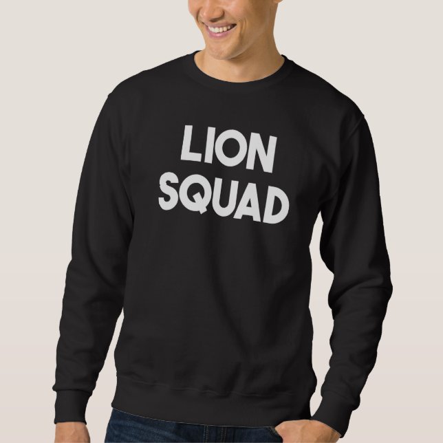 Sweatshirt Lion    Équipe Lion (Devant)