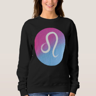 Sweatshirt Lion Lion Astrologie Horoscope Zodiac Femme