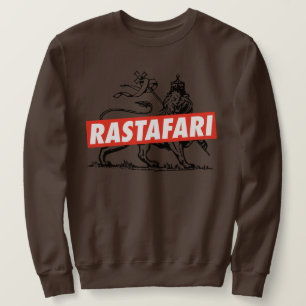Sweatshirt Lion of Judah Jah Rastafari Emperor Rasta Sweater