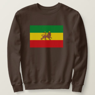 Sweatshirt Lion of Judah Jah Rastafari Emperor Rasta Sweater